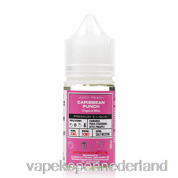 Vape Nederland Caribbean Punch - Bsx Zoutserie - 30ml 30mg
